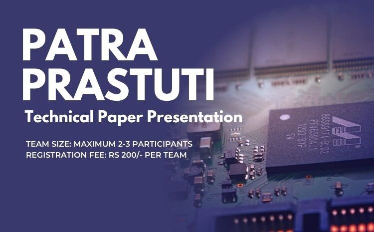 ECE 1: Technical Paper Presentation (PATRA PRASTUTI)